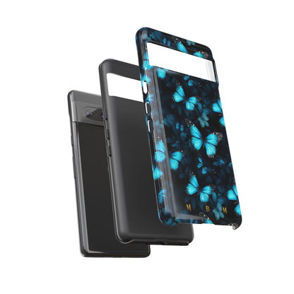 Blue Butterflies Google Pixel Tough Case