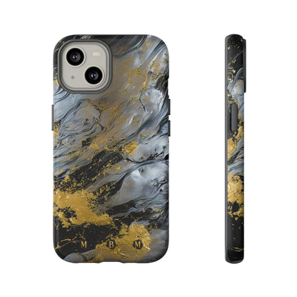 Tarnished Silver iPhone Tough Case