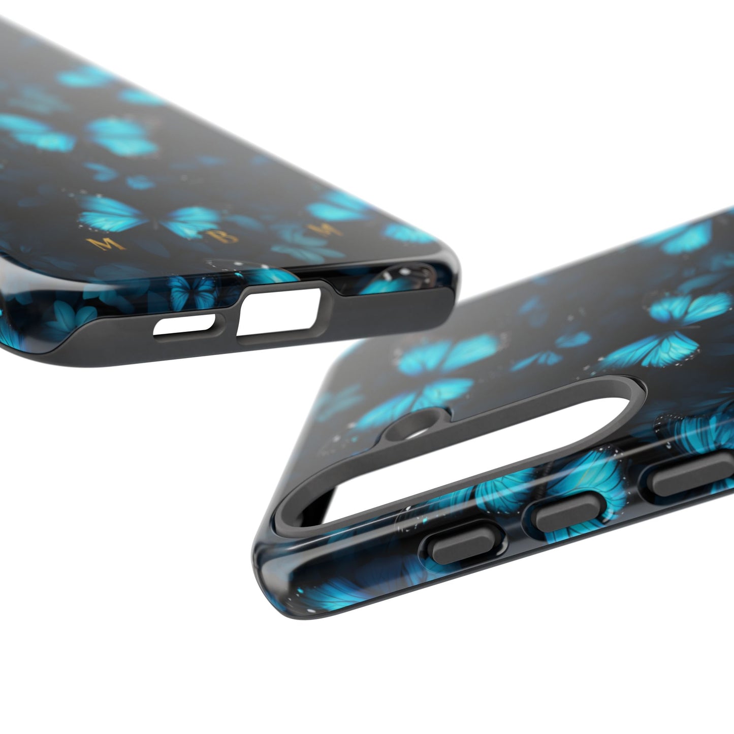 Blue Butterflies Samsung Galaxy S Tough Case