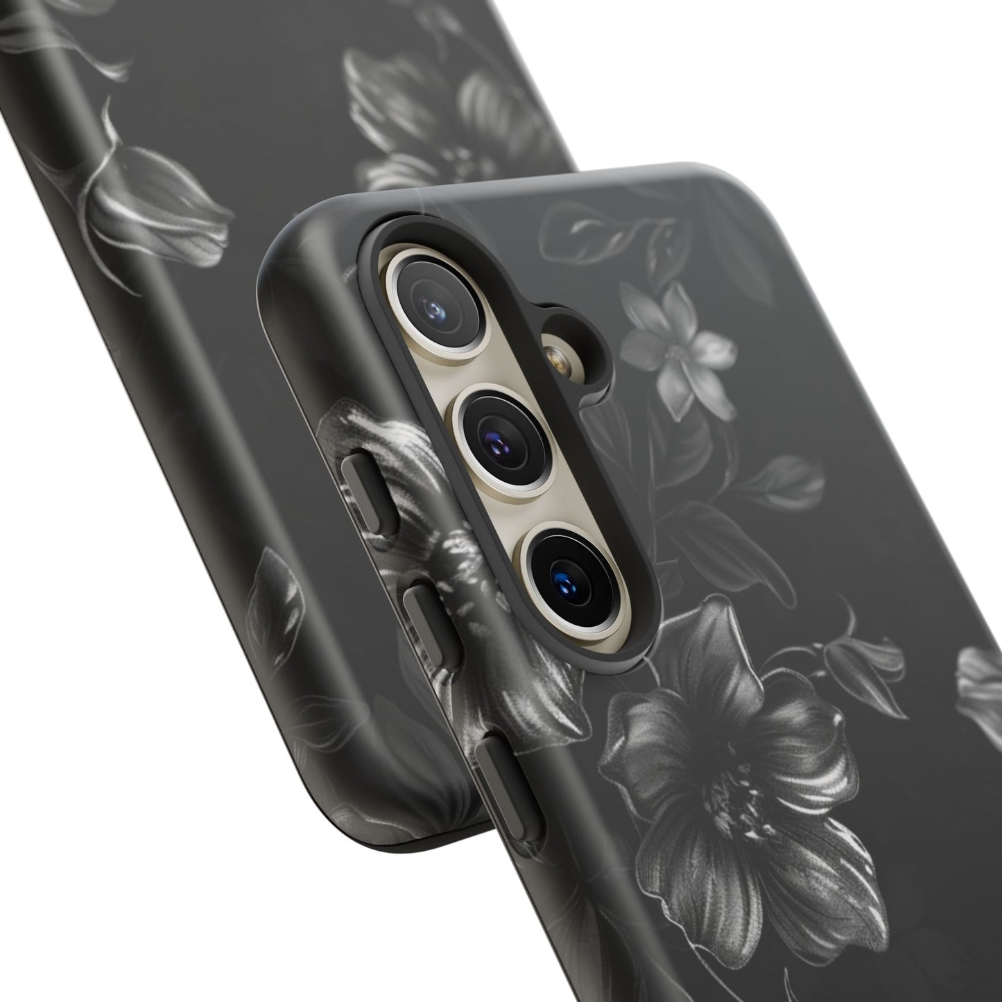 Midnight Flora Samsung Galaxy S Tough Case