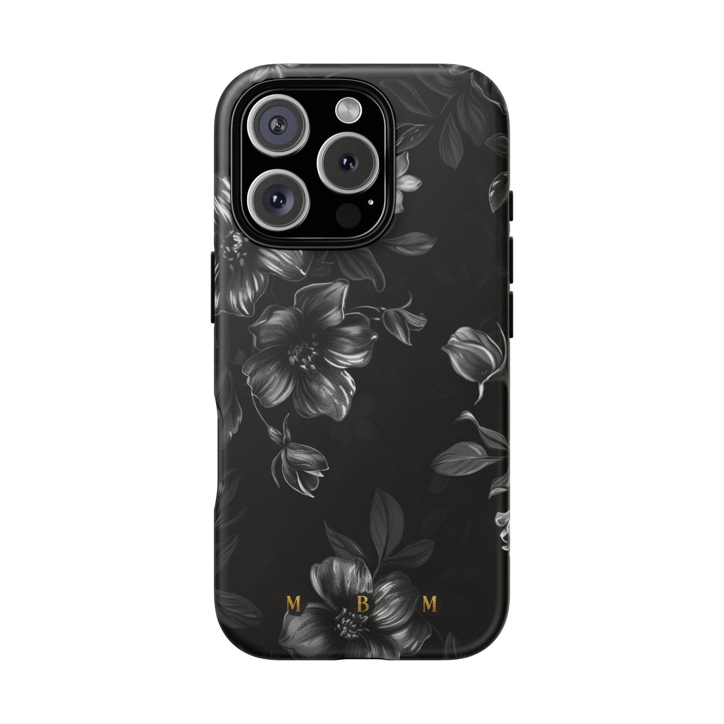 Midnight Flora iPhone Tough Case