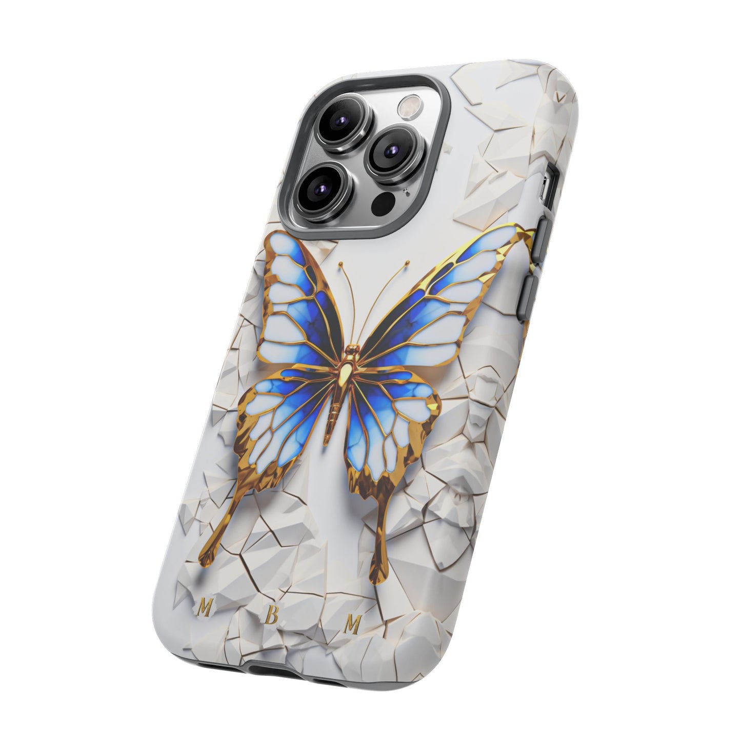 Sapphire Butterfly iPhone Tough Case