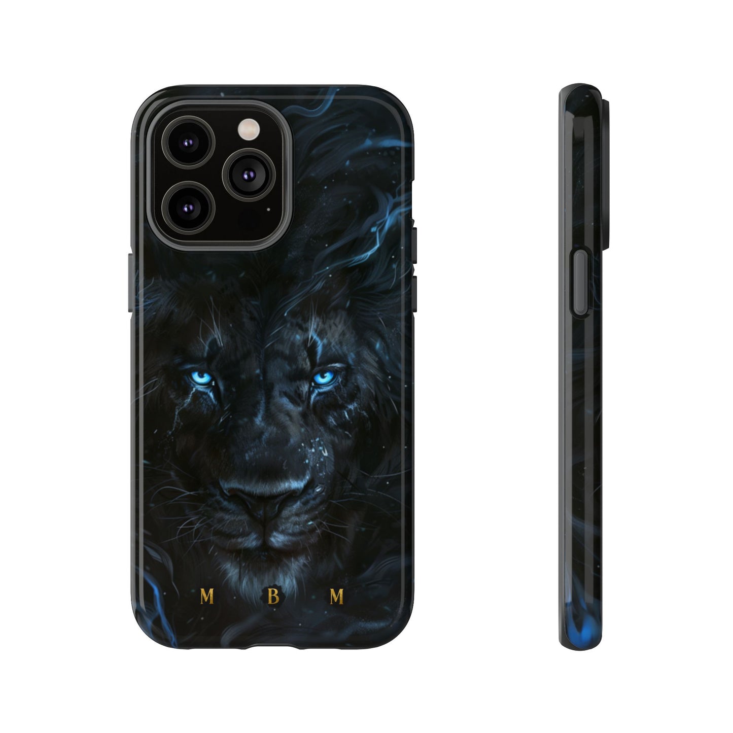 Black Lion iPhone Tough Case