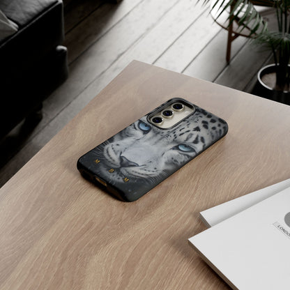 White Leopard Samsung Galaxy S Tough Case