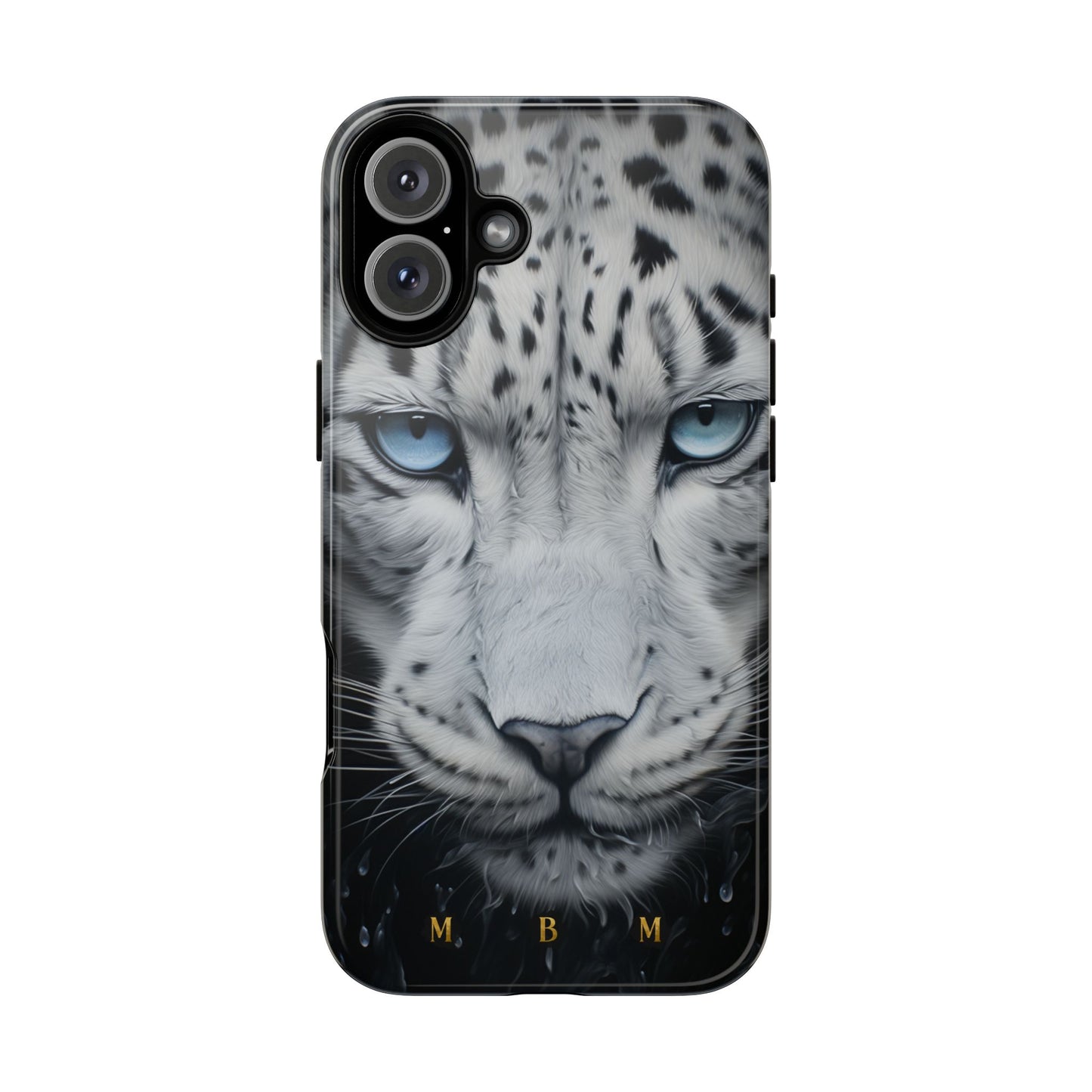 White Leopard iPhone Tough Case