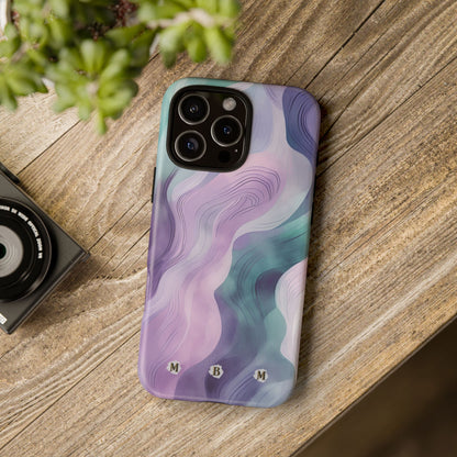Pastel Wave iPhone Tough Case
