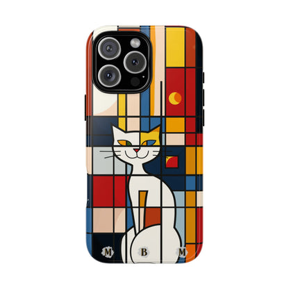 Purr-ism Cat iPhone Tough Case