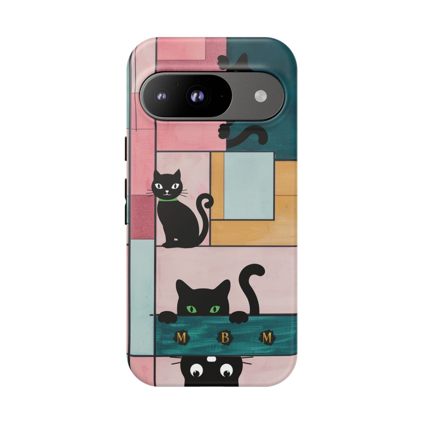 Block Cats Google Pixel Tough Case