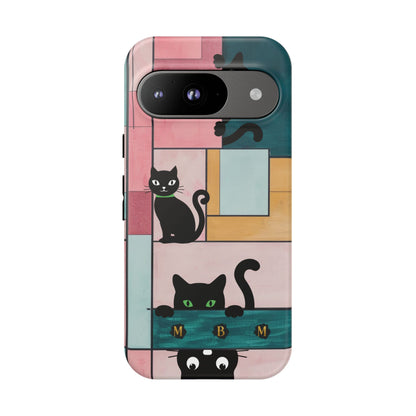 Block Cats Google Pixel Tough Case