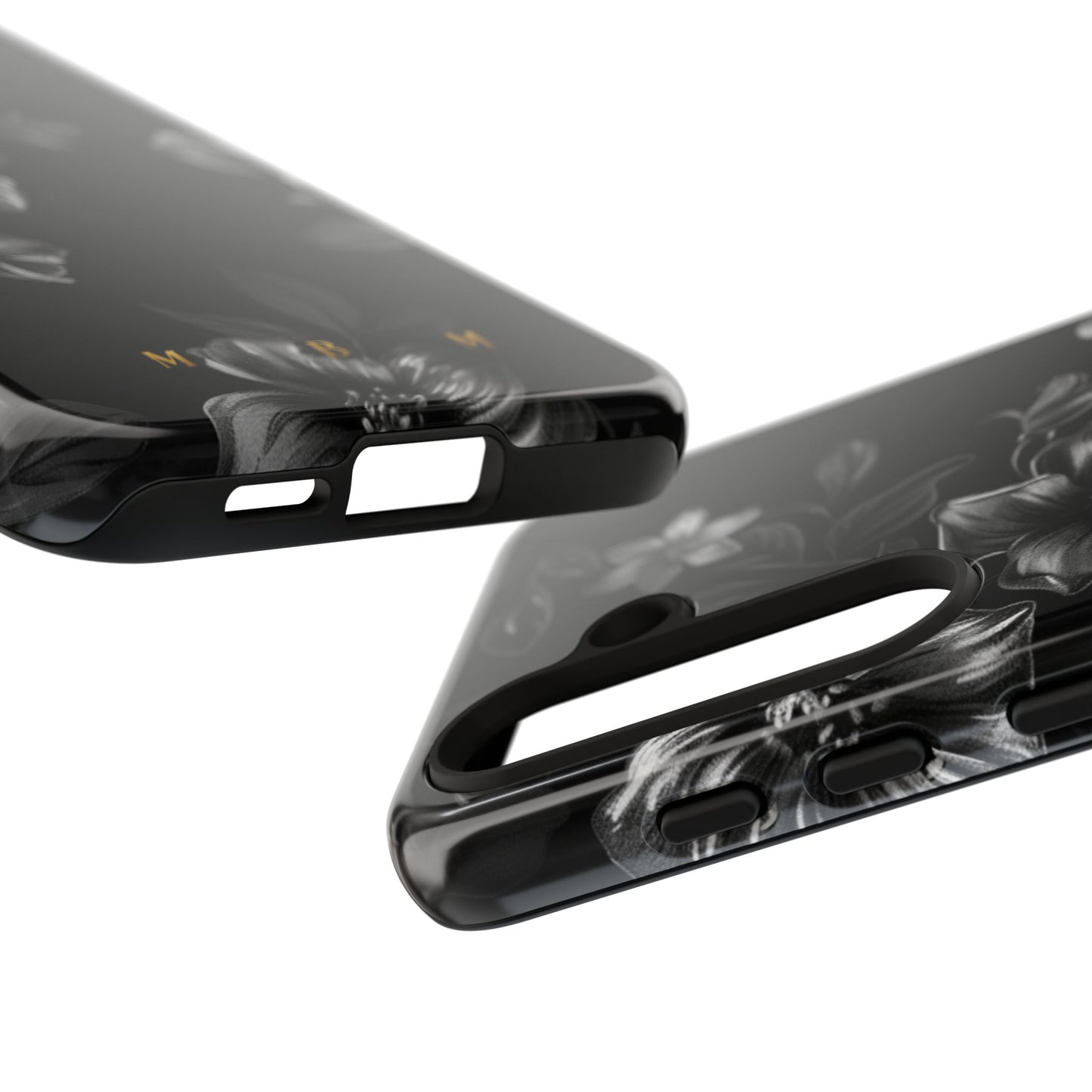 Midnight Flora Samsung Galaxy S Tough Case