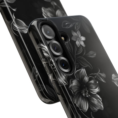 Midnight Flora Samsung Galaxy S Tough Case