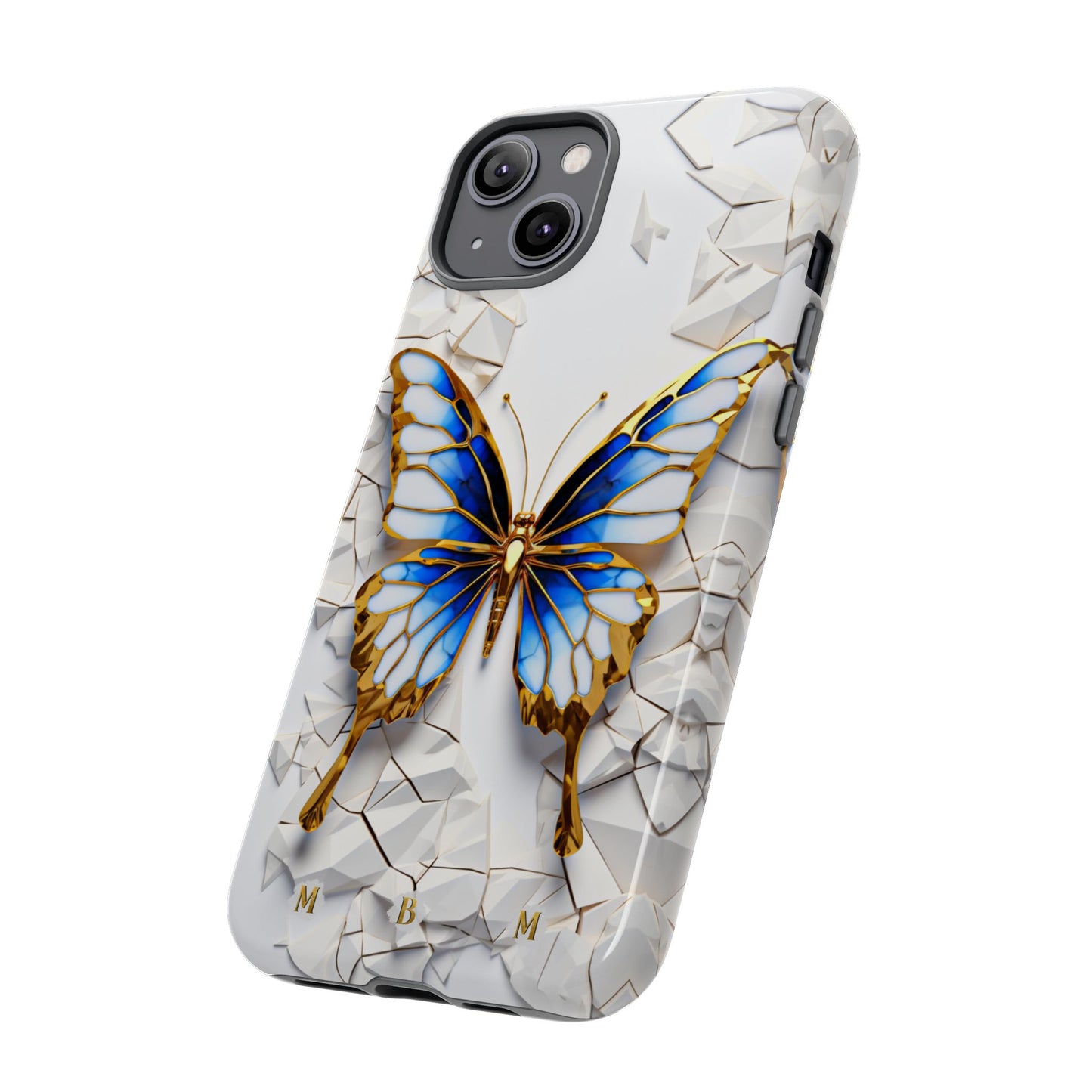 Sapphire Butterfly iPhone Tough Case