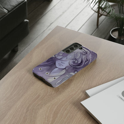 Lonely Girl Samsung Galaxy S Series Tough Case
