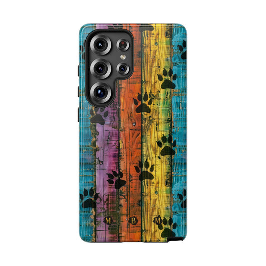Rainbow Paws Samsung Galaxy S Tough Case