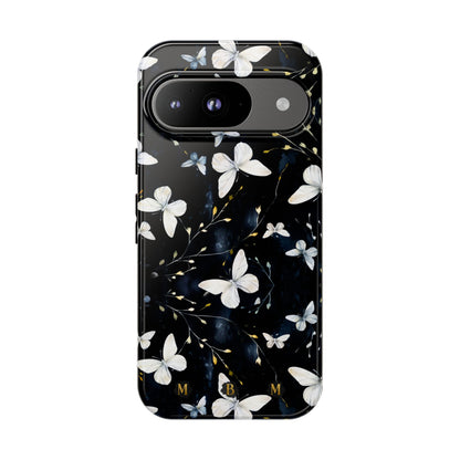 White Butterflies Google Pixel Tough Case