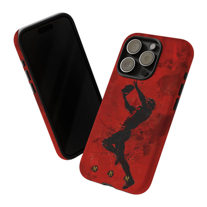 Red 1st & 10 iPhone Tough Case