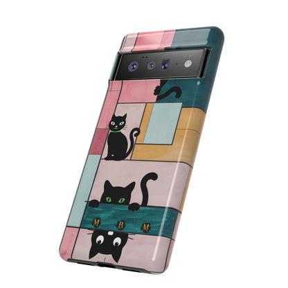 Block Cats Google Pixel Tough Case