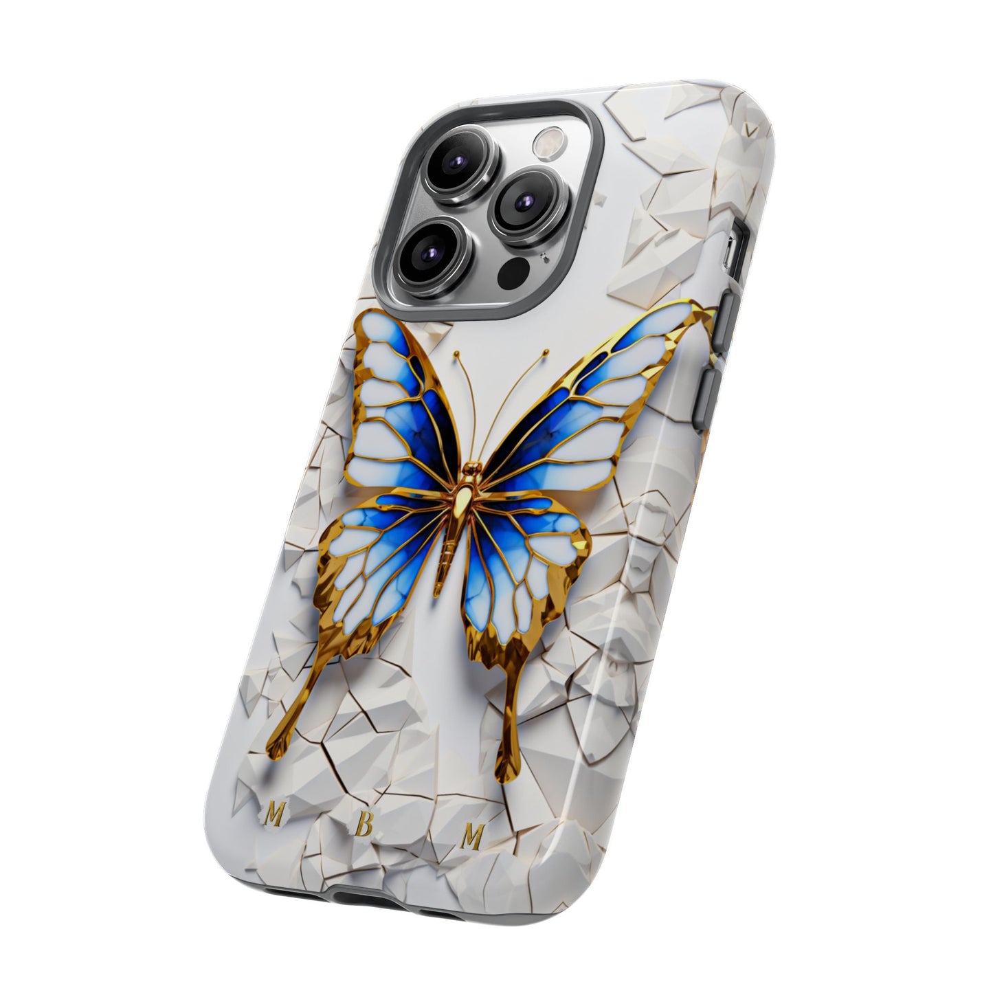 Sapphire Butterfly iPhone Tough Case