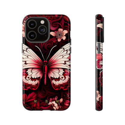Vintage Butterfly iPhone Tough Case