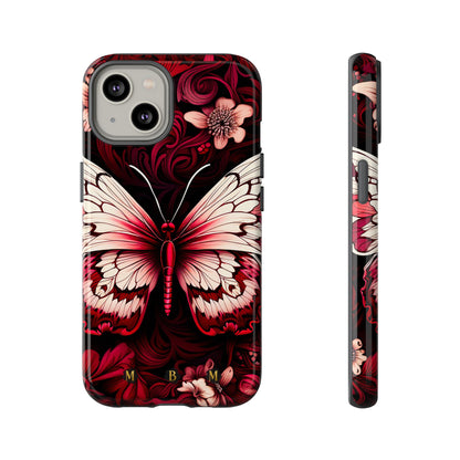 Vintage Butterfly iPhone Tough Case