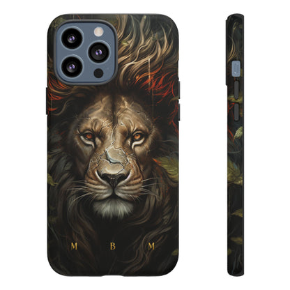 Dark Lion iPhone Tough Case