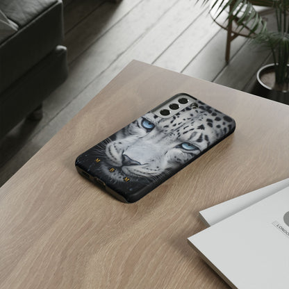 White Leopard Samsung Galaxy S Tough Case