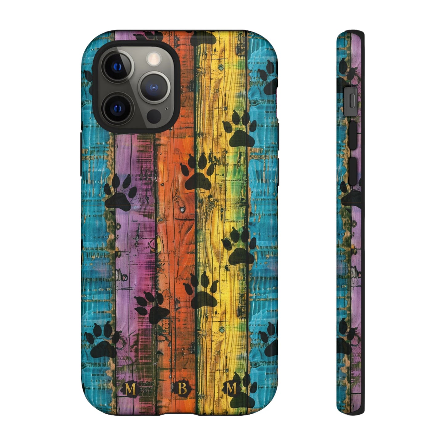 Rainbow Paws iPhone Case
