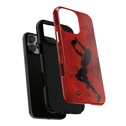 Red 1st & 10 iPhone Tough Case