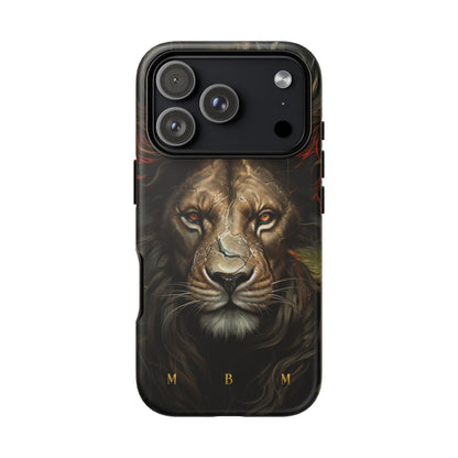 Dark Lion iPhone Tough Case