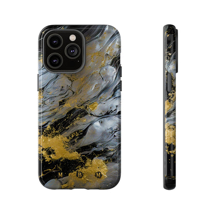 Tarnished Silver iPhone Tough Case