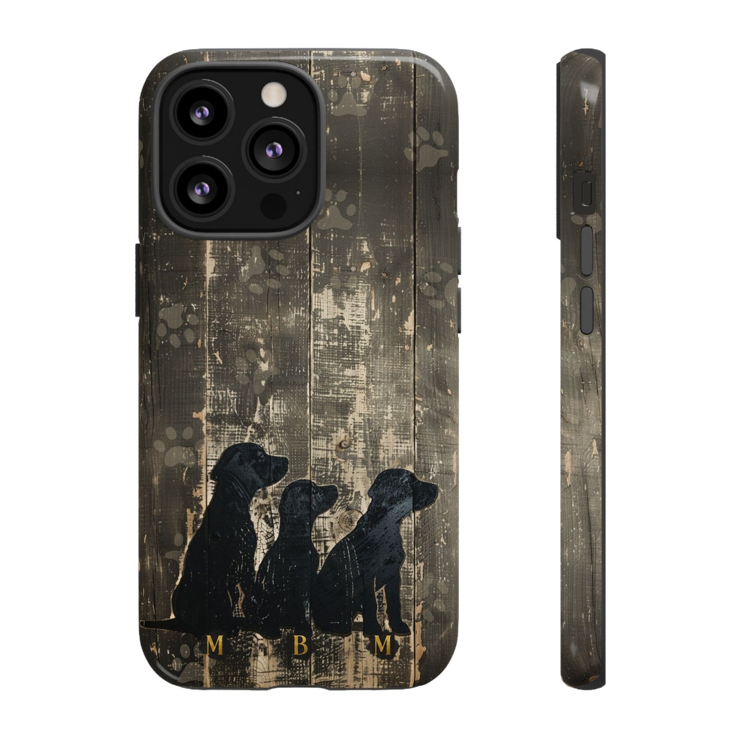 BarkWood iPhone Tough Case