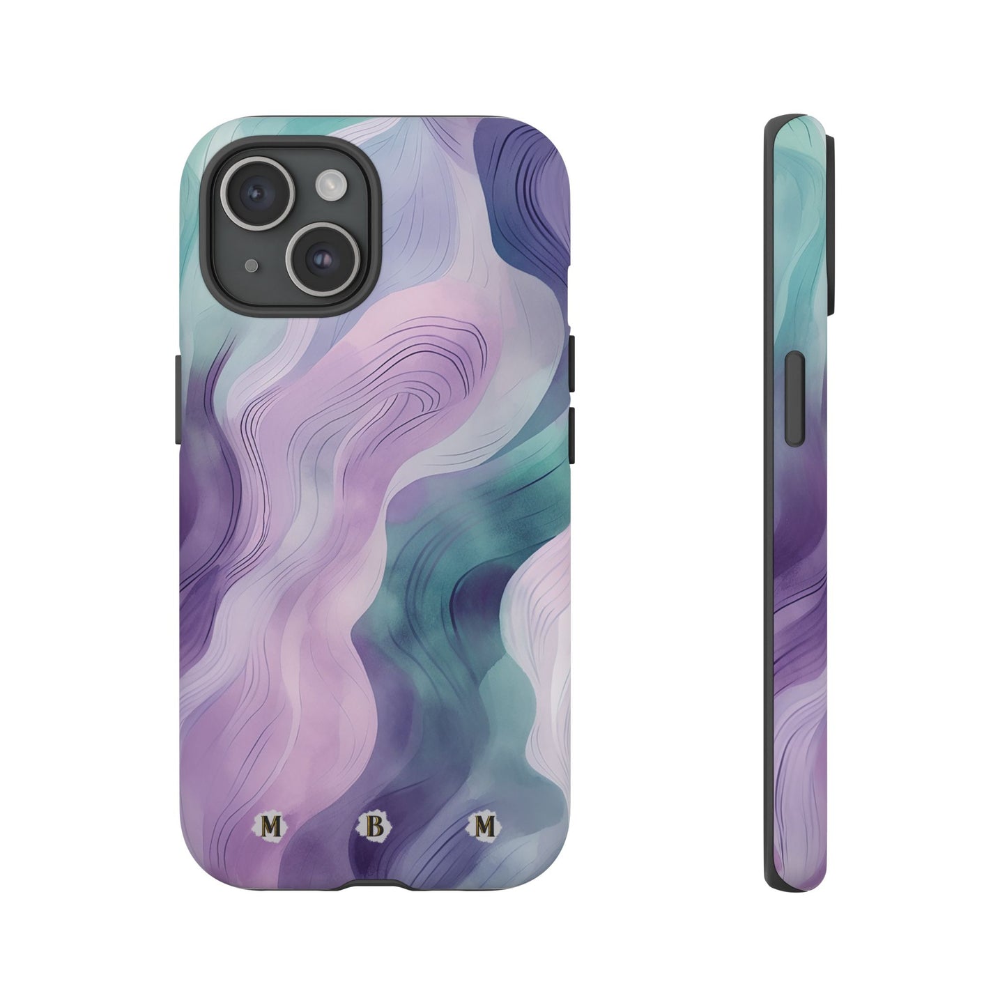 Pastel Wave iPhone Tough Case