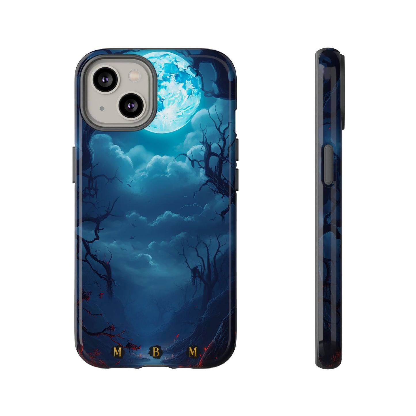 Blue Moon iPhone Tough Case