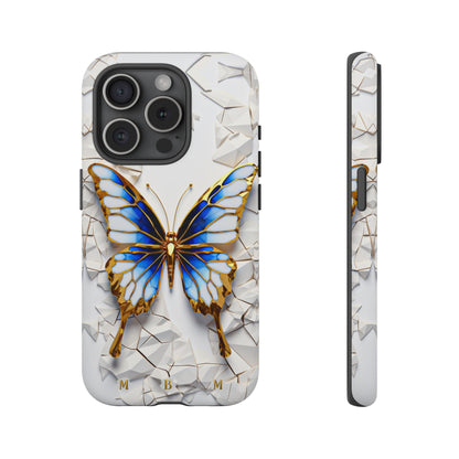 Sapphire Butterfly iPhone Tough Case