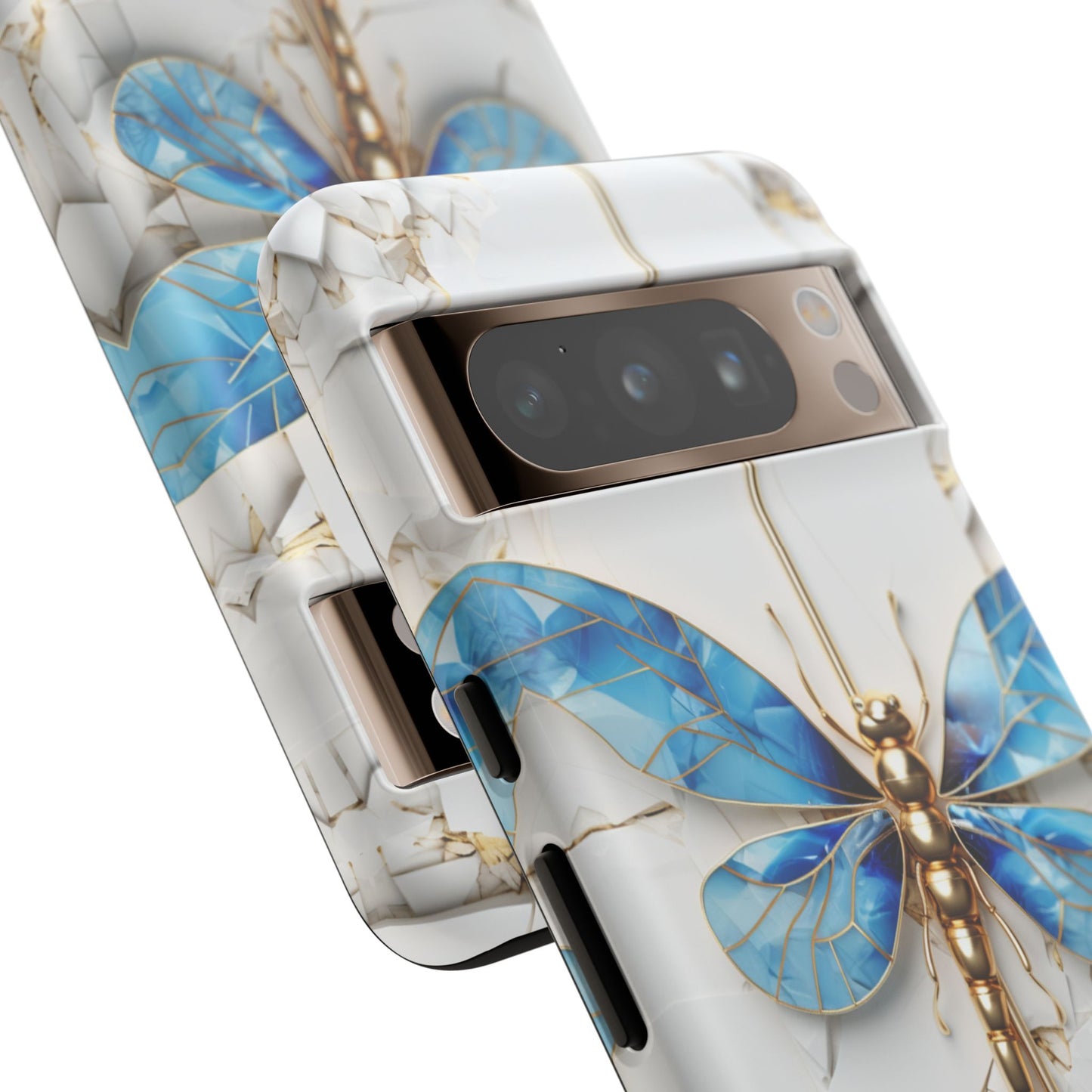 Dragonfly Blue Google Pixel Tough Case