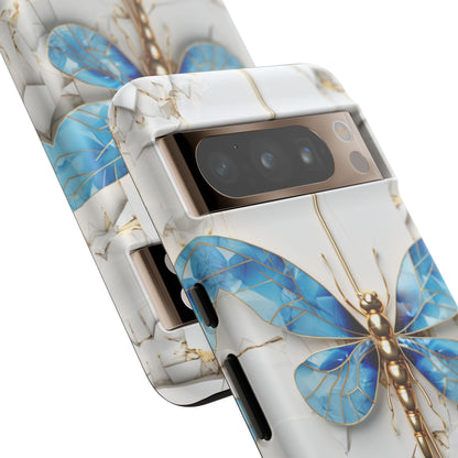 Dragonfly Blue Google Pixel Tough Case