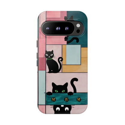 Block Cats Google Pixel Tough Case