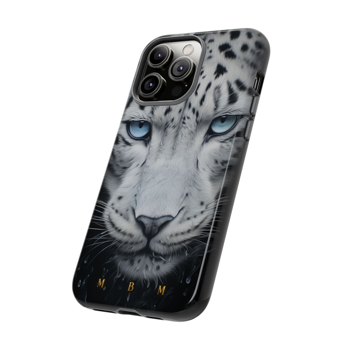 White Leopard iPhone Tough Case