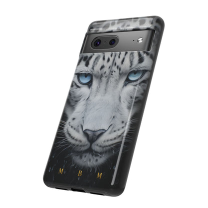 White Leopard Google Pixel Tough Case