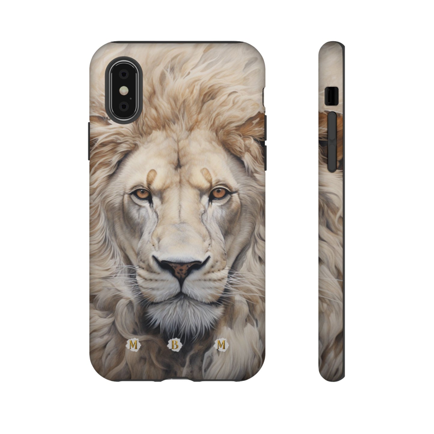 White Lion iPhone Tough Case