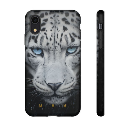 White Leopard iPhone Tough Case