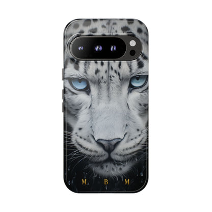 White Leopard Google Pixel Tough Case