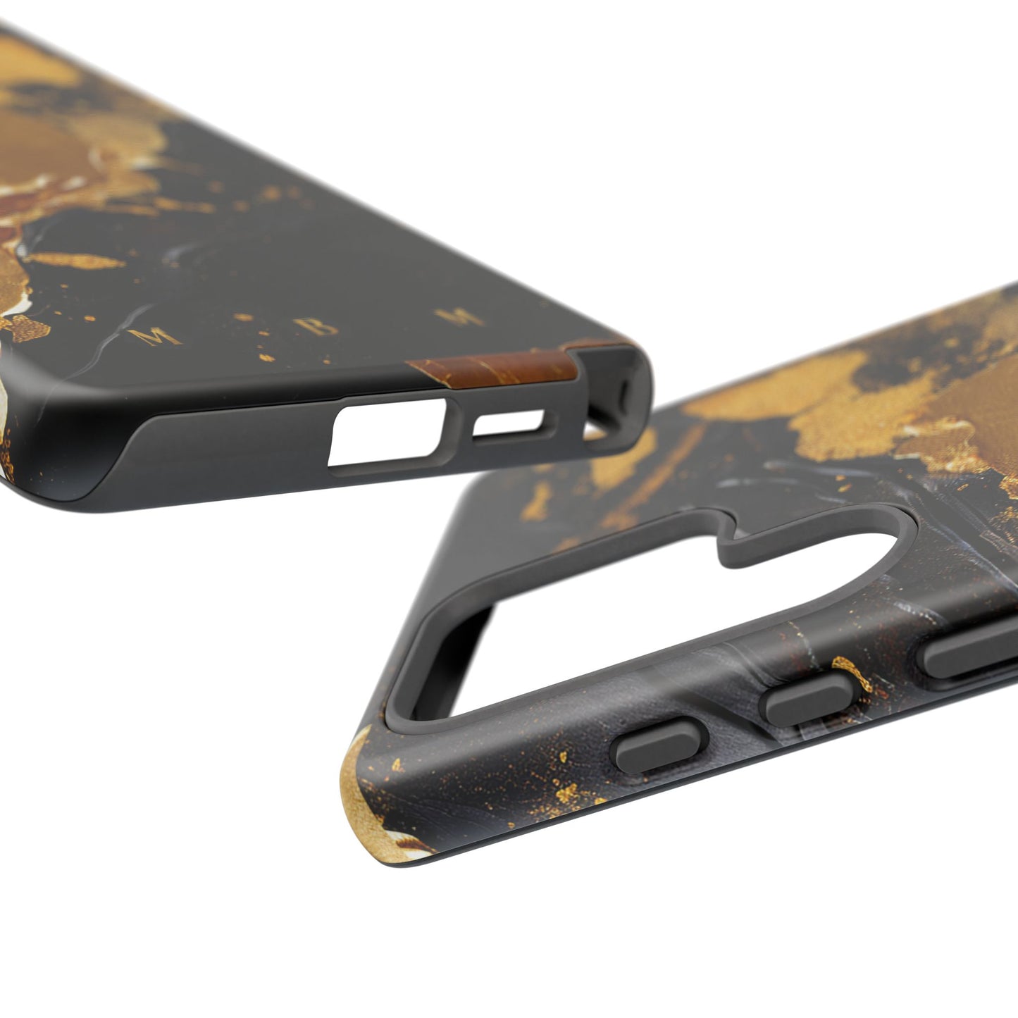 Black Gold Samsung Galaxy S Tough Case