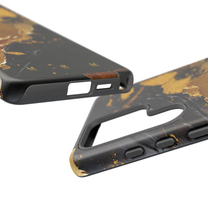 Black Gold Samsung Galaxy S Tough Case
