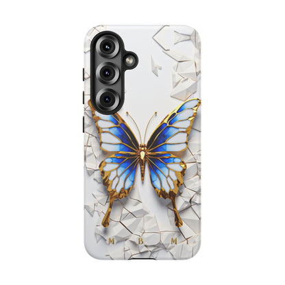 Sapphire Butterfly Samsung Galaxy S Tough Case