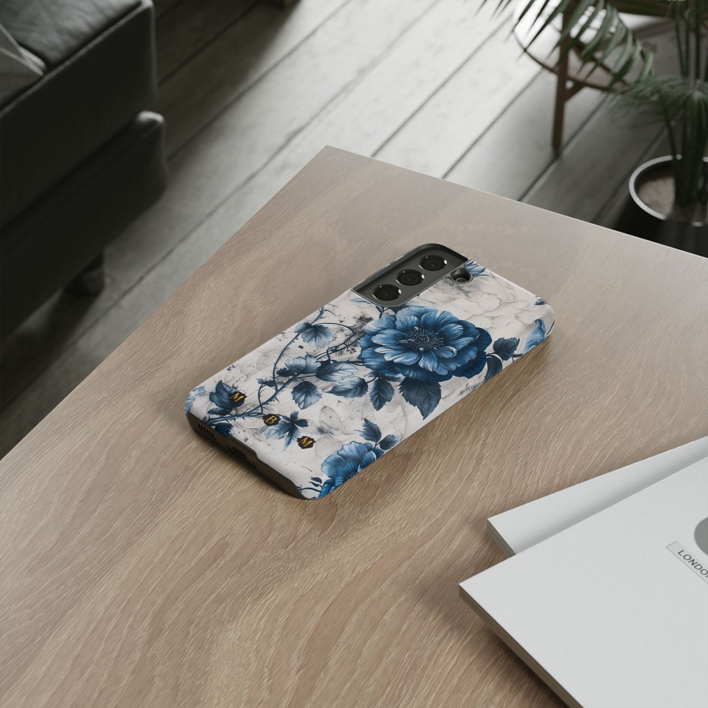 Cerulean Thorn Samsung Galaxy S Tough Case