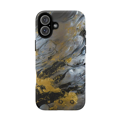 Tarnished Silver iPhone Tough Case