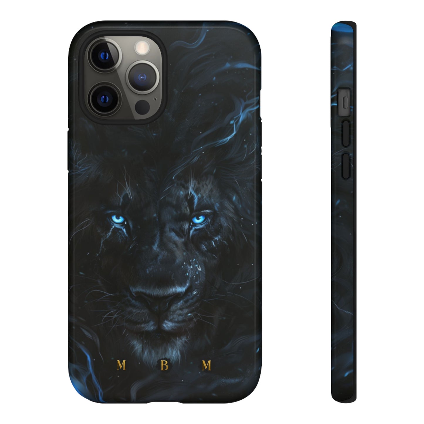 Black Lion iPhone Tough Case