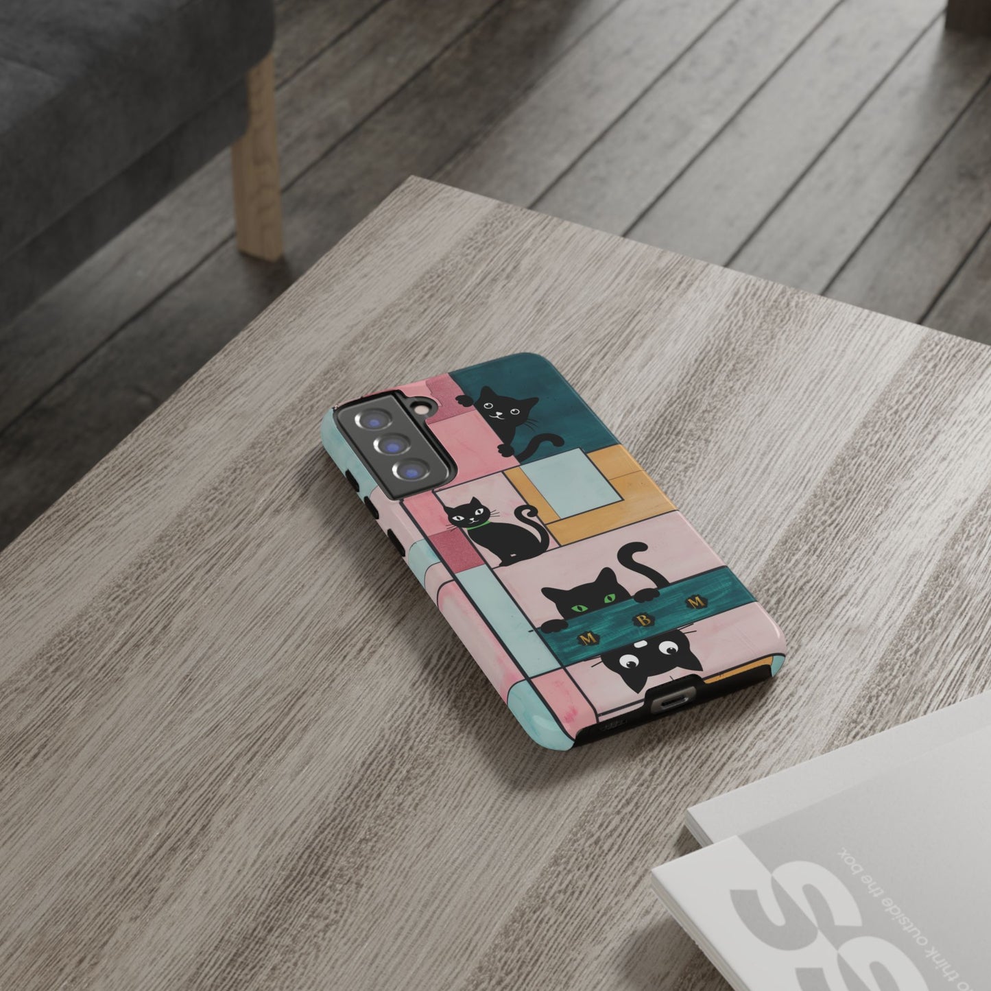 Block Cats Samsung Galaxy S Tough Case