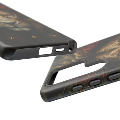 Dark Lion Samsung Galaxy S Tough Case